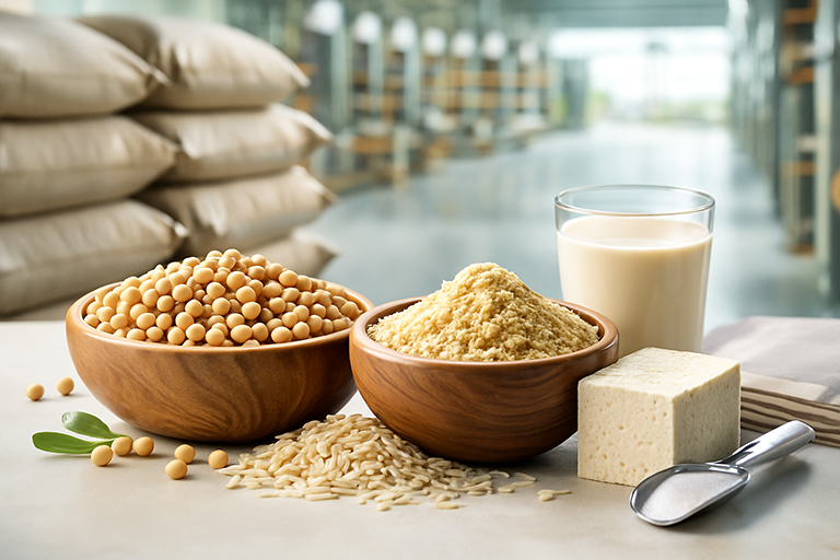 Soy beans and derivatives